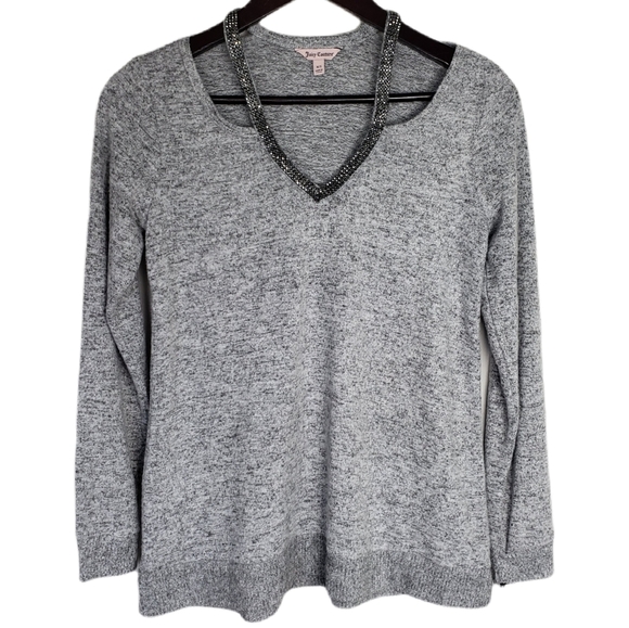 3 for 30$🔥 NWT Juicy Couture Long Sleeve Pullover - Picture 1 of 7